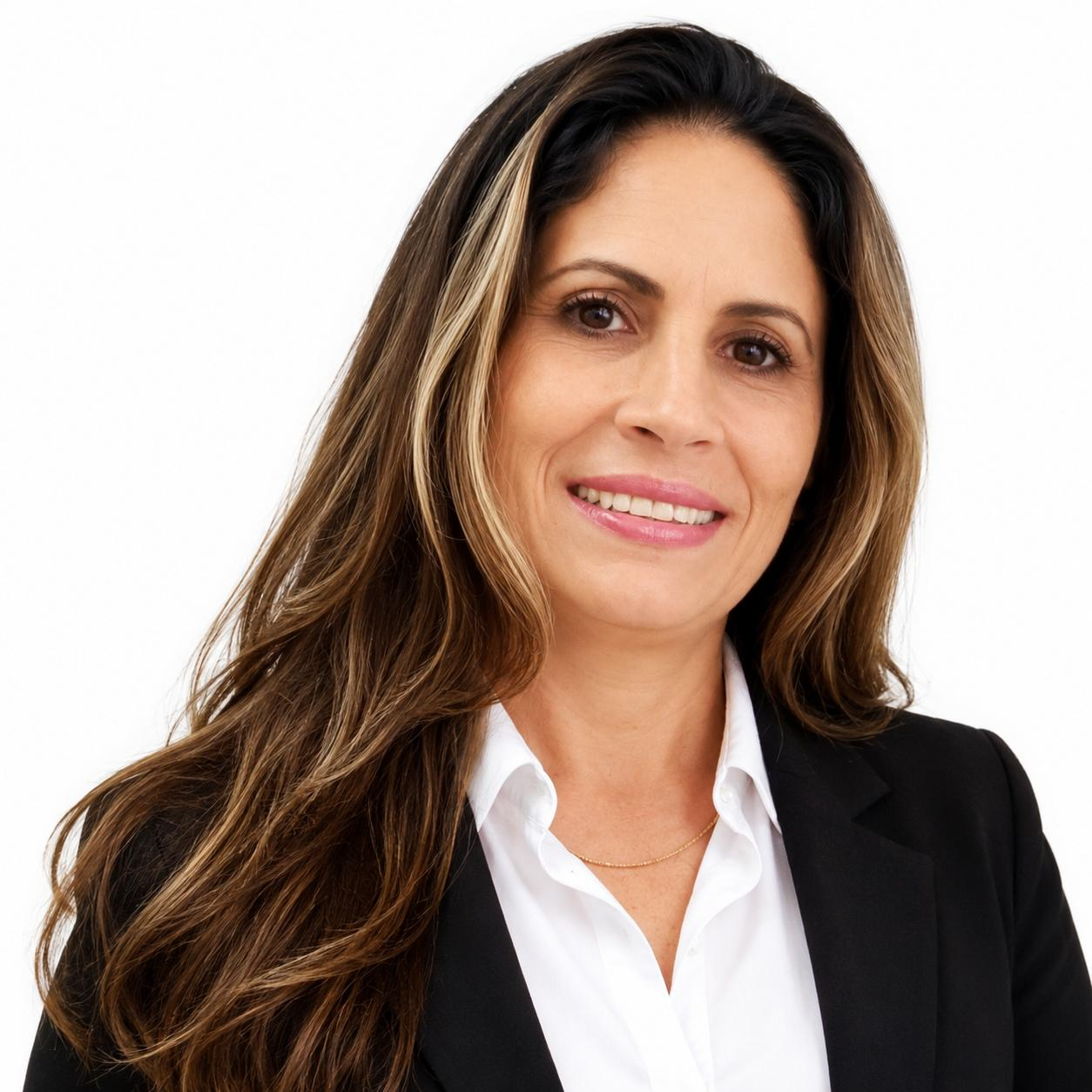 Retrato de Eliane Eloi da Silva, corretora de imóveis