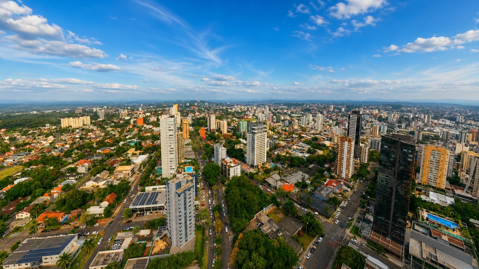 Fachada da sede da Virgínia Imóveis
