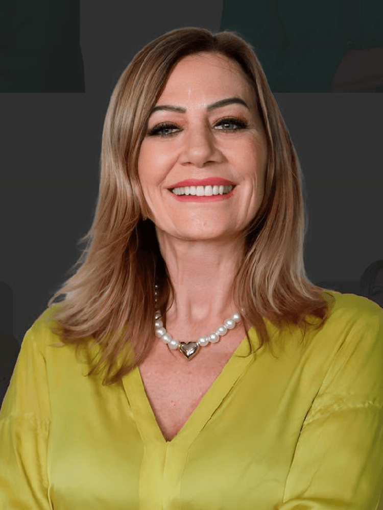 Retrato de Virgínia Martins, corretora de imóveis